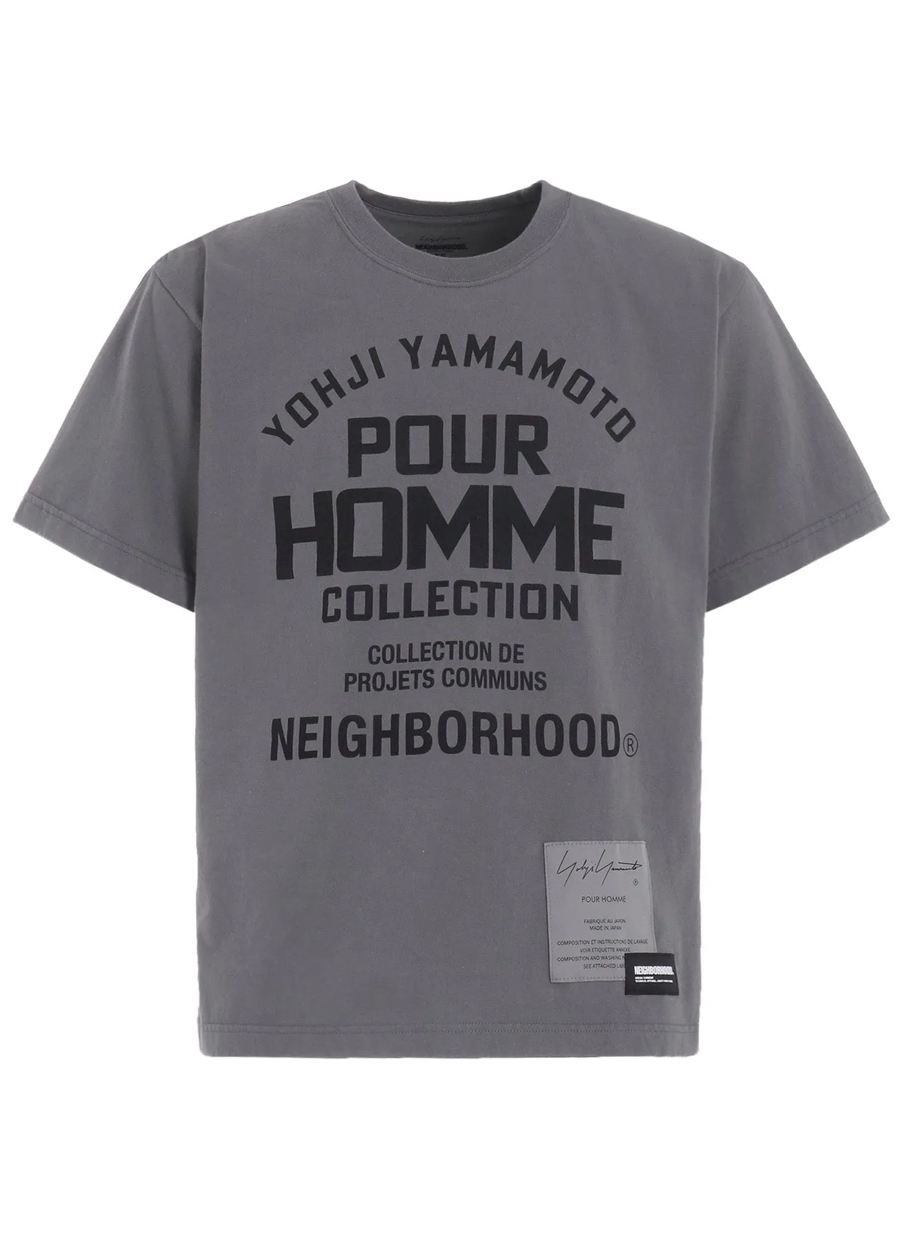 Yohji Yamamoto x NEIGHBORHOOD TEE SS-2　